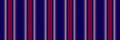 Stationary pattern textile texture, presentation seamless background fabric. Calm lines vector stripe vertical in indigo and red