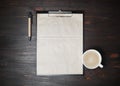 Stationery and coffee