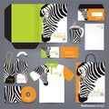 Stationery design set design. Royalty Free Stock Photo