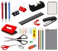 Stationery Office and School Items Set Collection