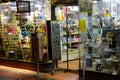 Stationery store shop show window