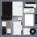 Stationery template design.