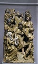 Stations of the Cross Artwork depicting Veronica accepting veil at Metropolitan Museum in NYC
