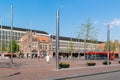 Stationsplein square in Haarlem, Netherlands