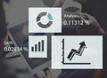 Statistic Analysis Business Diagram Data Growth Concept