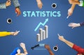 Statistics Analysis Business Data Diagram Growth Concept Royalty Free Stock Photo