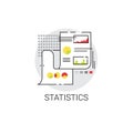 Statistics Analysis Concept Finance Diagram Data Icon