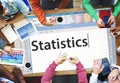 Statistics Stats Analysis Research Economic Financial Concept Royalty Free Stock Photo