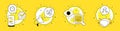 Statistics timer, Cloud storage and Time icons set. Throw hats sign. Growth chart, Computer, Clock. Vector