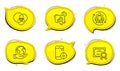 Statistics timer, Teamwork and Euler diagram icons set. Seo phone sign. Vector