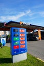 Statoil gas station board Royalty Free Stock Photo