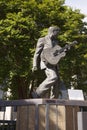 Statu of Elvis Presley in downtown Memphis Royalty Free Stock Photo