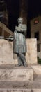Statua di Ulisse Dini, Famous Mathematician, Pisa, Tuscany, Italy Royalty Free Stock Photo
