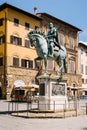Statua equestre di Cosimo I de` Medici in Florence, Italy