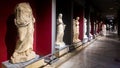 Statuary Hall in Antalya Archeological Museum Royalty Free Stock Photo