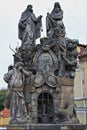 Statuary of St. John of Matha, St. Felix of Valois and St. Ivan