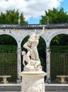 Statue The Abduction of Persephone by Pluto in Versailles castle gardens