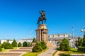 Statue of Ablai Khan in Almaty - Kazakhstan