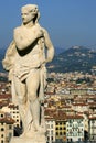 Statue above Florence