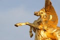 Statue above Pont Alexandre III Alexandre III Bridge