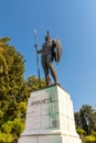 Statue of Achilles in the garden of the Achilleion on the island of Corfu