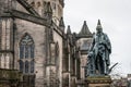 Statue of Adam Smith Royalty Free Stock Photo