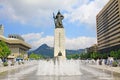 Statue of Admiral Yi Sun-Shin, Seoul, Korea