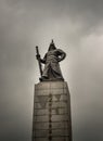 Statue of admiral Yi Sun Shin in Seoul