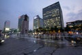 Statue Admiral Yi sun- sin at Gwanghwamun Square in Seoul,South Korea