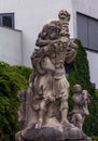 Statue in Mirabell garden near Mirabell Castle. Salzburg. Austria