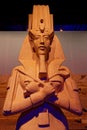 Statue of Akhenaton, father of Tutankhamun