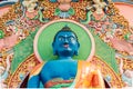 Statue of the Akshobhya Buddha at the Chagdud Gonpa Khadro Ling Buddhist Temple in Tres Coroas, Brazil