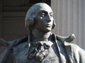 Detail of statute, Department of Treasury building, Washington DC Royalty Free Stock Photo