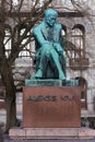 Statue of Aleksis Kivi Royalty Free Stock Photo