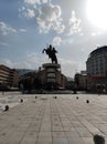 Statue of Alexander the Great of Macedon - town square