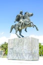 Statue Alexander the Great, Thessaloniki, Greece Royalty Free Stock Photo