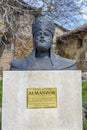 Statue of Almanzor, Bust of the Muslim leader in Calatanazor Spain