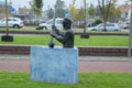 Statue Ambachten Monteur At Den Helder The Netherlands 23-9-2019 Royalty Free Stock Photo