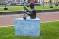 Statue Ambachten Monteur At Den Helder The Netherlands 23-9-2019 Royalty Free Stock Photo