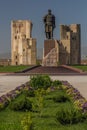 Statue of Amir Temur Tamerlane in Shahrisabz, Uzbekist