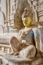 Statue at Ananda Temple , old Bagan, Myanmar. Royalty Free Stock Photo