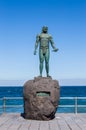 Statue of an ancient Canary Islands native guanche
