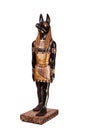 Statue of ancient Egyptian god Anubis Royalty Free Stock Photo