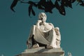 Statue of the ancient Greek philosopher Socrates Royalty Free Stock Photo