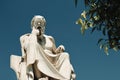 Statue of the ancient Greek philosopher Socrates