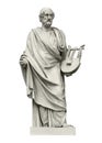 Statue of the ancient Greek poet Homer Royalty Free Stock Photo