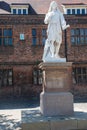 Statue of Andrew Marvell Hull Yorkshire Royalty Free Stock Photo