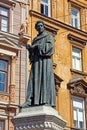 Statue of Andrija Kacic Miosic, Croatian poet