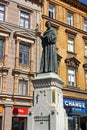 Statue of Andrija Kacic Miosic, Croatian poet