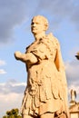 statue of an angel on cemetery, digital photo picture as a background Royalty Free Stock Photo